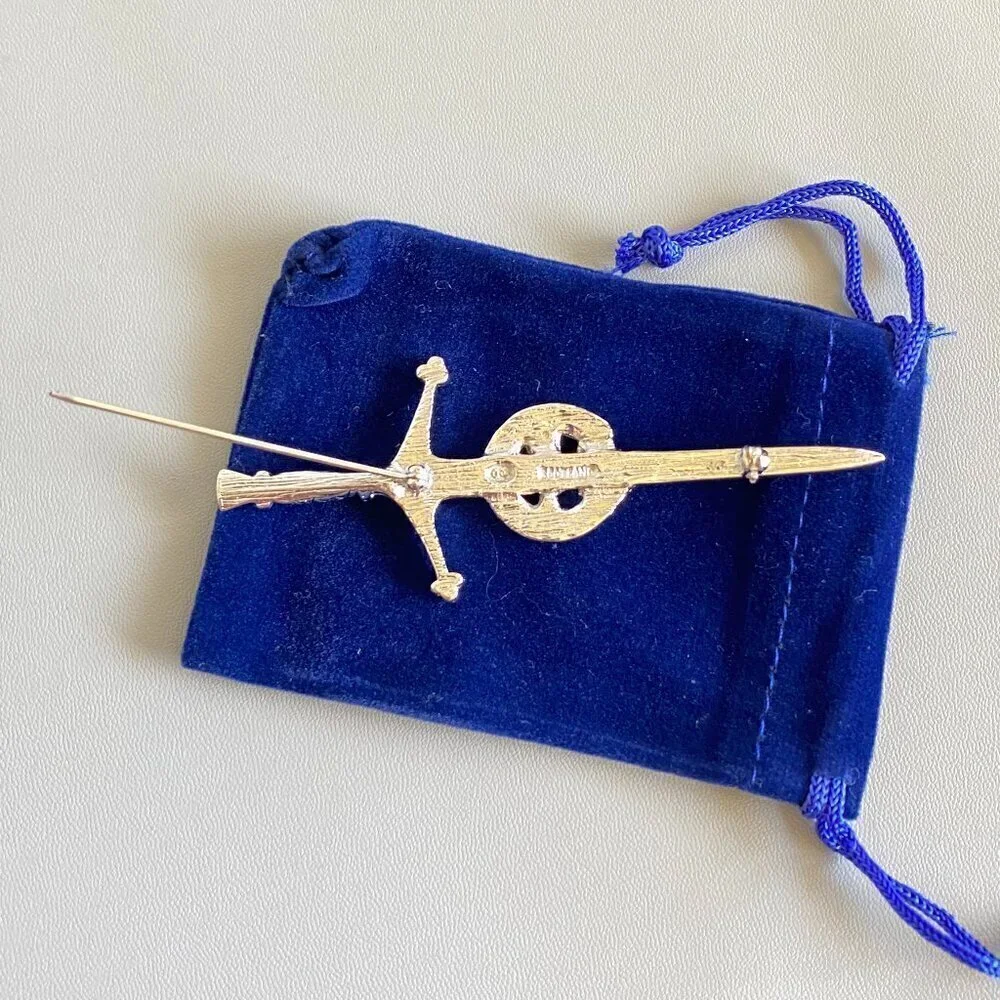 Scottish Clan Brodie Crest Kilt Or Brooch Pin NWOT - Picture 4 of 7
